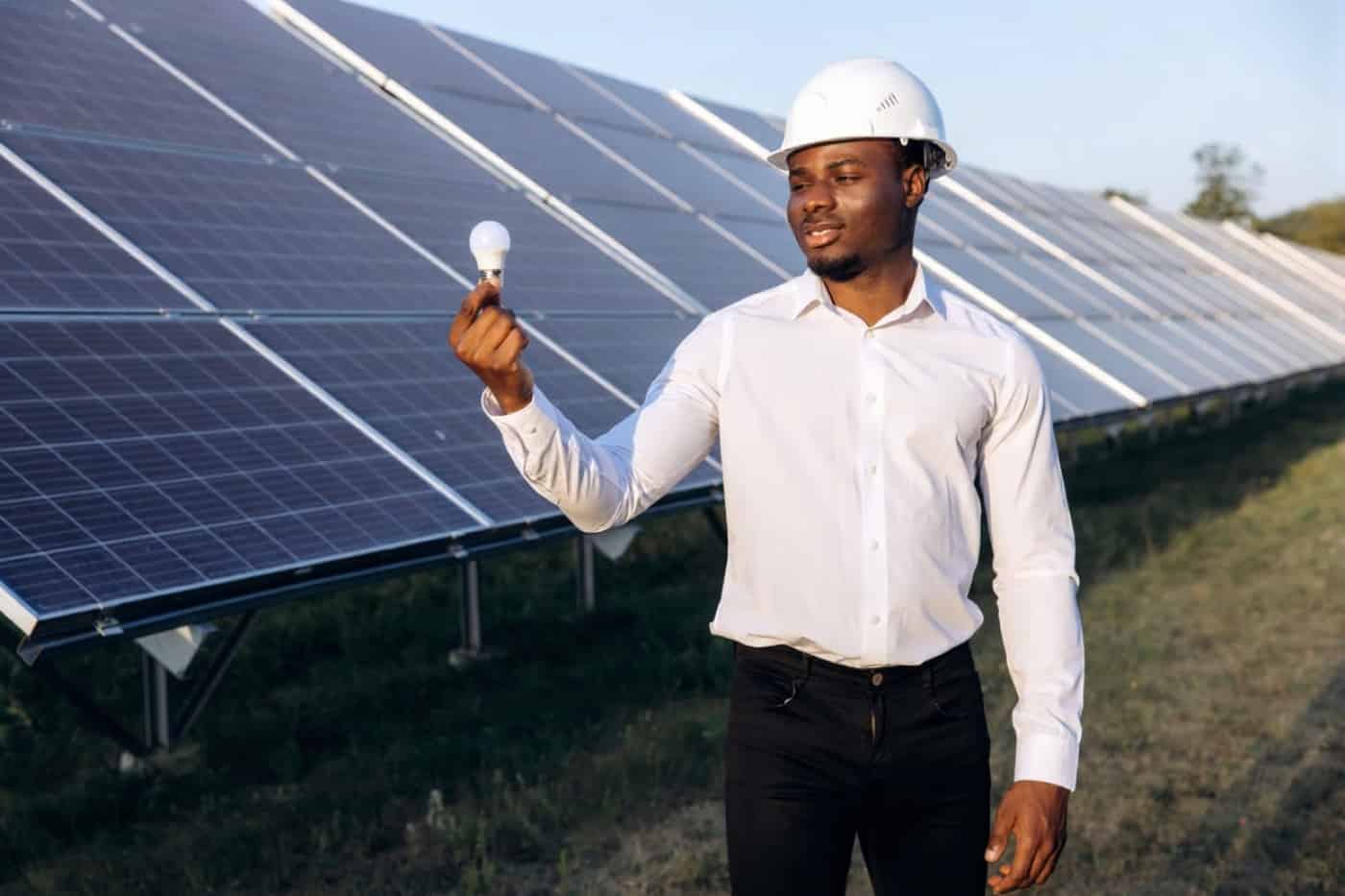 Solar energy installation by Damdavy Technologies